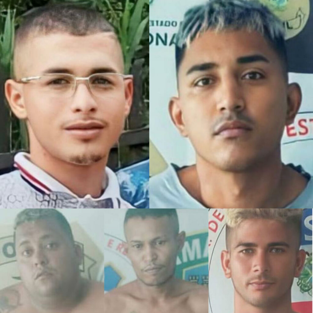 Pc Am Divulga Imagens De Cinco Procurados Por Crimes Distintos