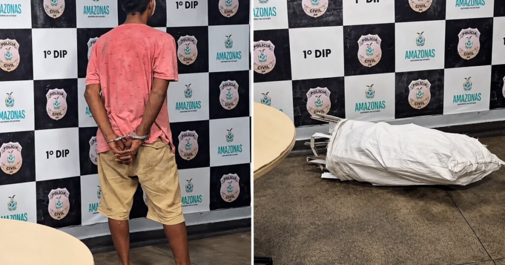 Barulho em antiga agência bancária leva à abordagem de suspeito em Manaus