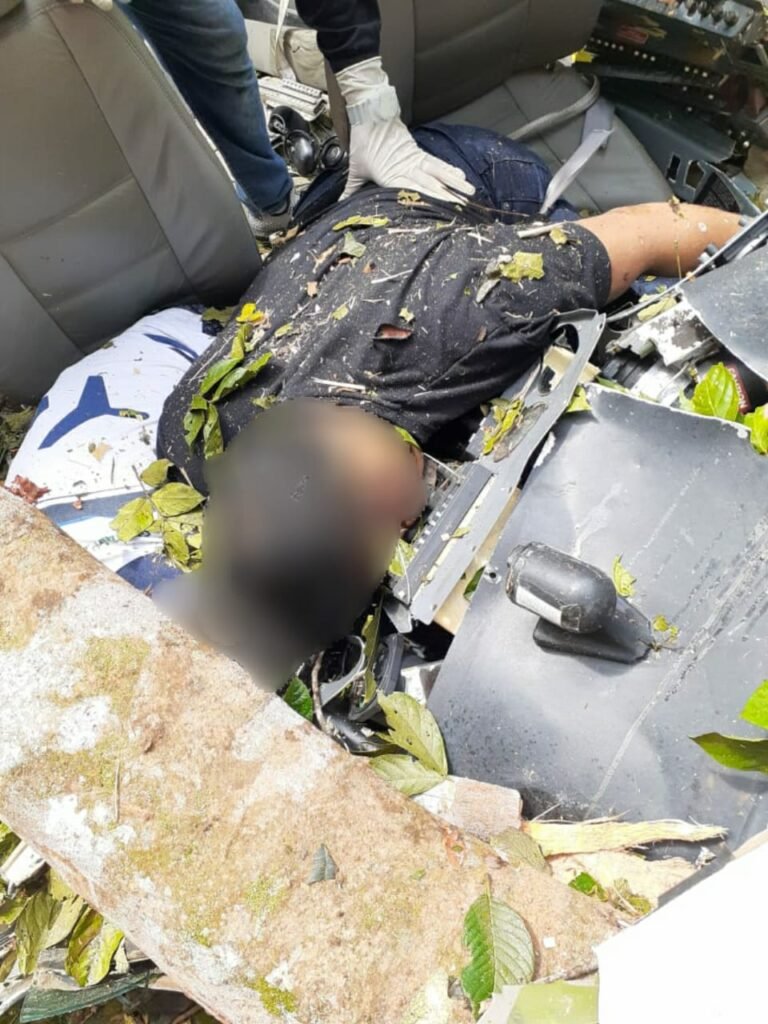 Bimotor caiu e matou duas pessoas em Tefé não podia voar como táxi aéreo