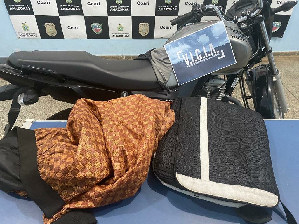 Polícia prende assassino de professor com moto e pertences da vítima
