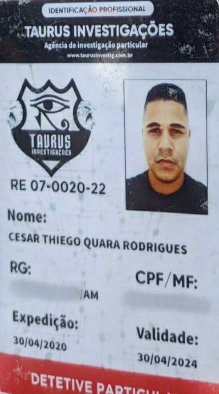 Detetive particular é executado a tiros