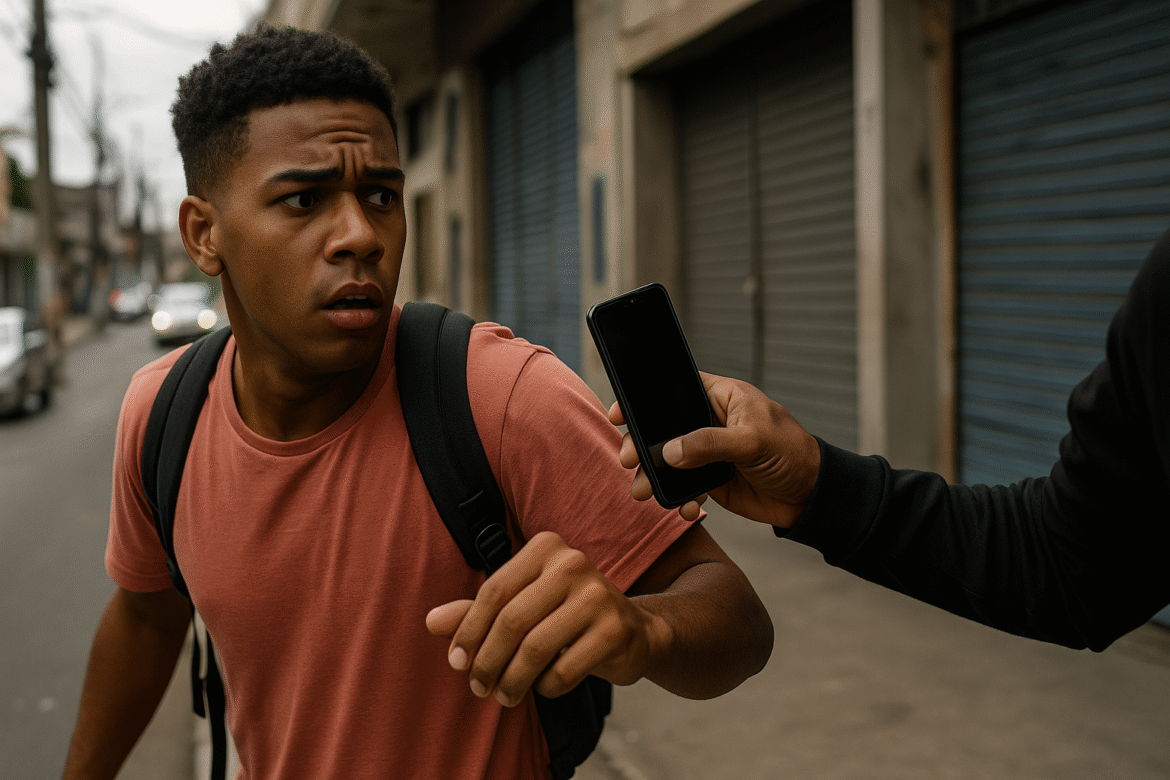 Crimes em Manaus em 2025: roubo de celular lidera registros
