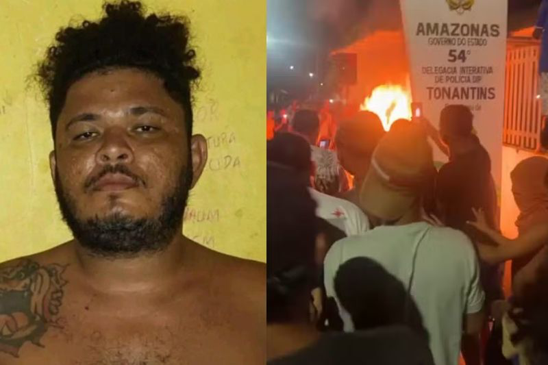 Homem queimado vivo após feminicídio no Amazonas