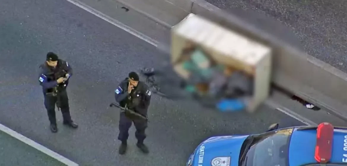 O que se sabe sobre o corpo encontrado na Avenida Brasil