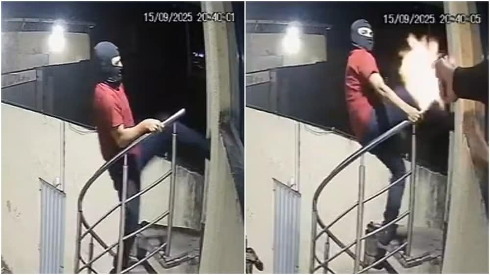 Vigilante reage a assalto em galpão e mata dois