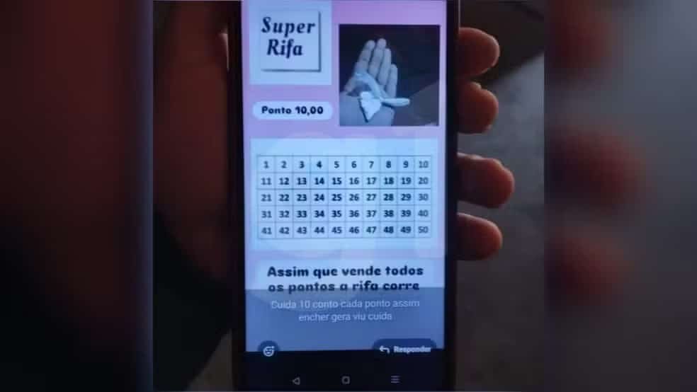 Mulher é presa após rifar cocaína por R$ 10