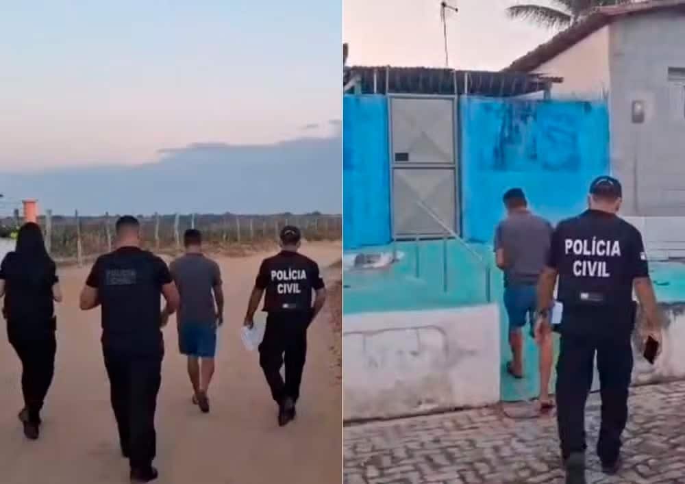 homem preso estupro