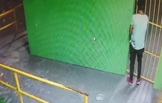 Câmeras registram suspeitos após novos furtos de fiação em escola de Manaus