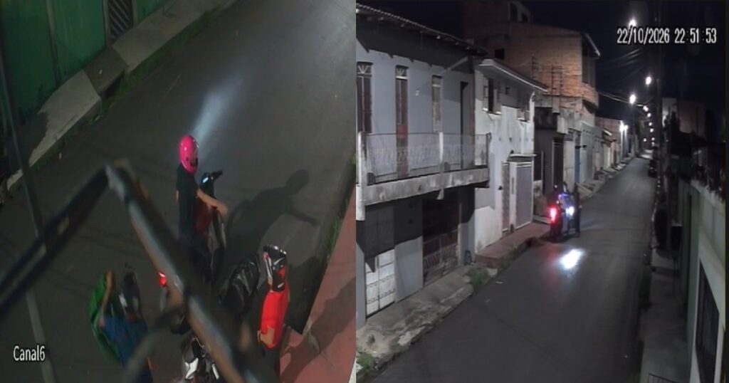 Câmeras registram assalto a entregadora após entrega na zona norte de Manaus
