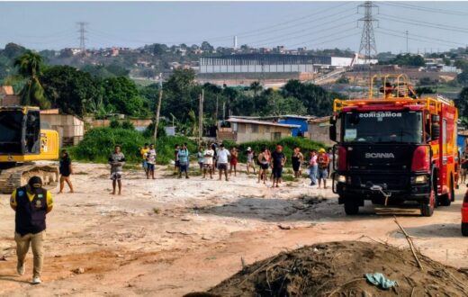 Segunda tentativa de desocupação ocorre em área destinada a moradias em Manaus