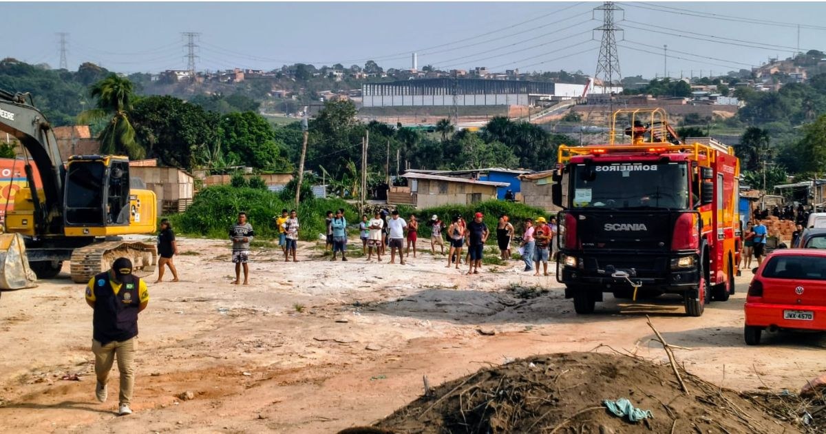 Segunda tentativa de desocupação ocorre em área destinada a moradias em Manaus