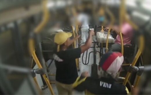 Imagens de quatro investigados por assalto a ônibus são divulgadas em Manaus