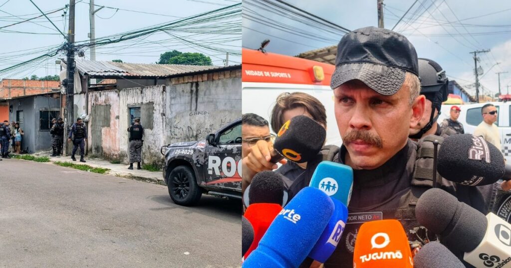 Negociação policial termina com criança de 1 ano e mãe resgatadas em Manaus
