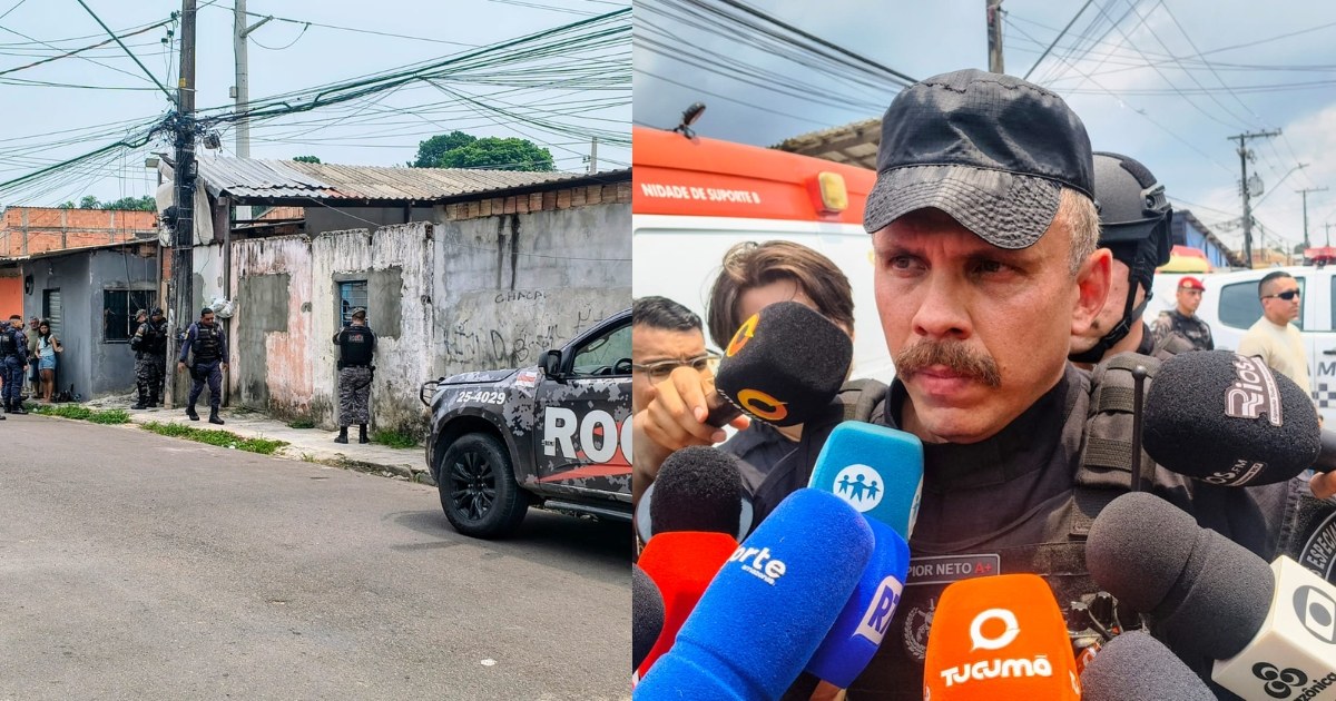 Negociação policial termina com criança de 1 ano e mãe resgatadas em Manaus Negociação policial termina com criança de 1 ano e mãe resgatadas em Manaus